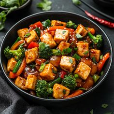 one-pan-spicy-szechuan-tofu-vegetables