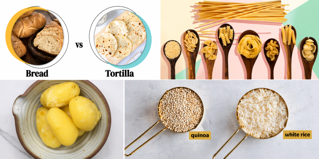 easy-vegan-base-options-rice-pasta.